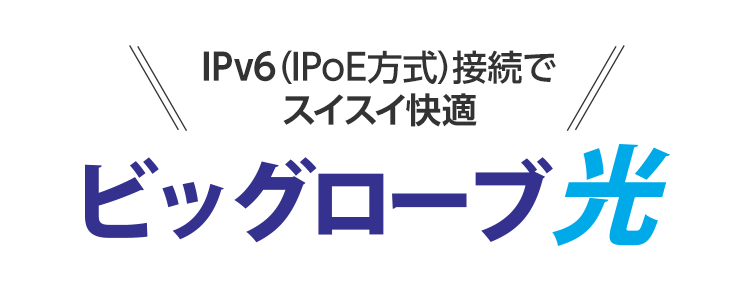 光回線の導入なら法人向けビッグローブ光がおすすめ