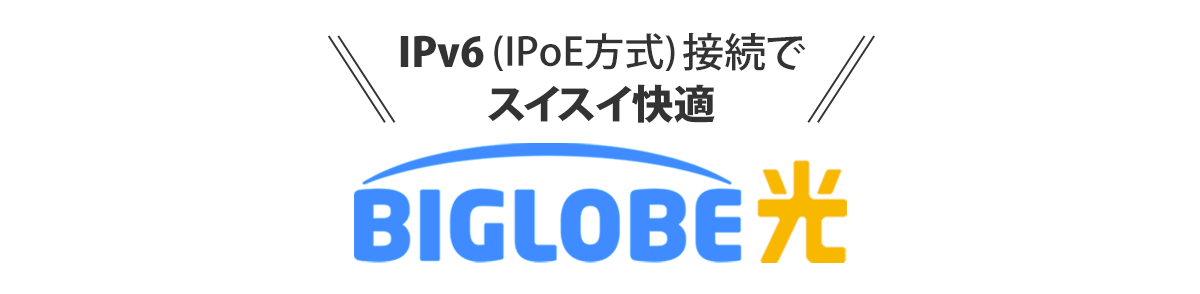 法人向け光回線 BIGLOBE光