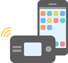 スマホやルータがほしい