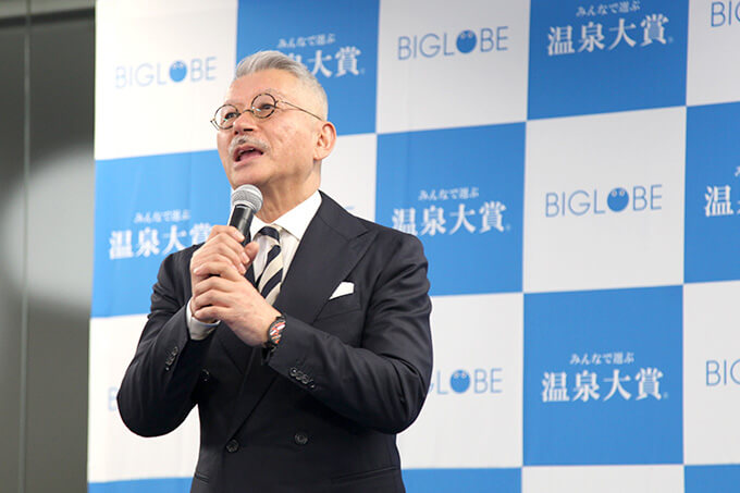草津温泉観光協会長・前草津町長の中澤敬氏