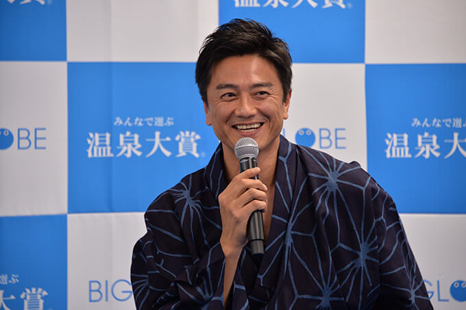 スペシャルサポーターの原田龍二さん