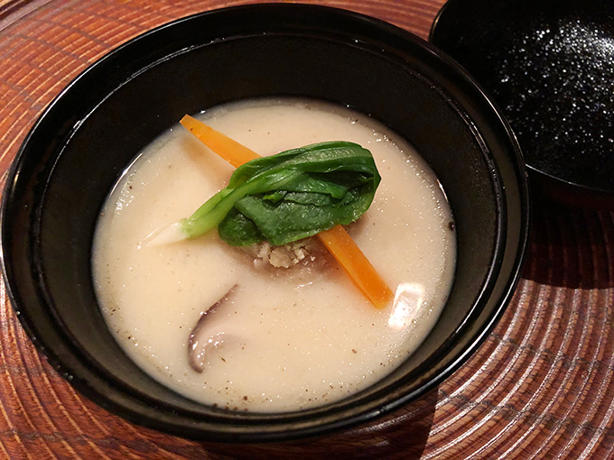 鹿児島の旬の食材を使った懐石料理