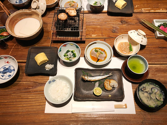 素材の味を愉しむ朝食