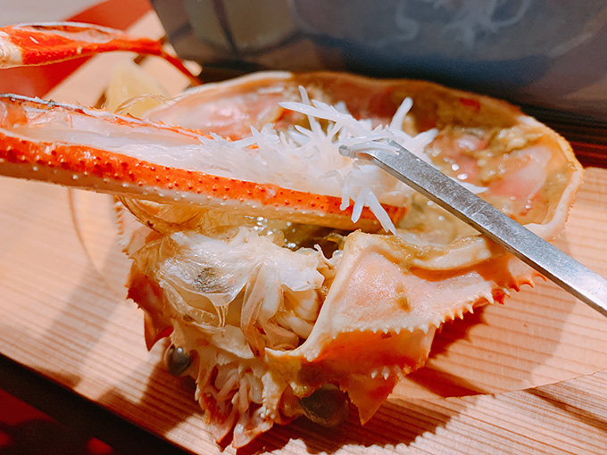 焼きカニ