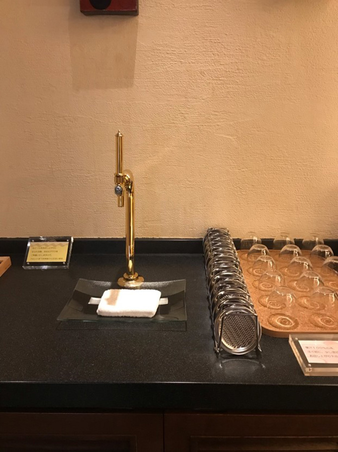 そしてフリードリンクコーナーにはビールサーバーも