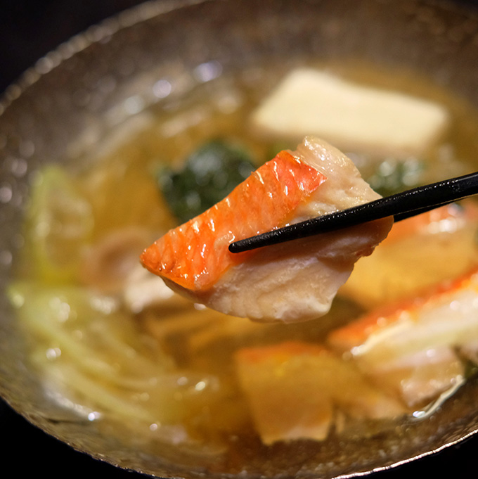 「金目鯛の鍋」