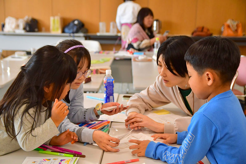 お子様チームのイベントの様子