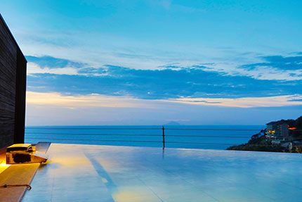 屋上天空露天風呂「薫風」