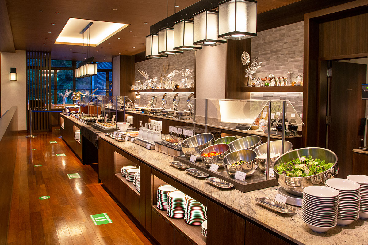 和洋ブッフェスタイル