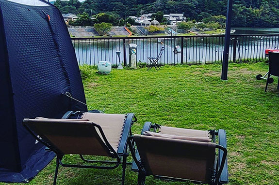 アウトドアサウナ